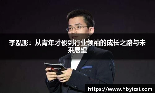 李泓澎：从青年才俊到行业领袖的成长之路与未来展望